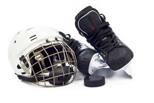 How can I help prevent injuries in my kid while he/she learns to play Hockey?